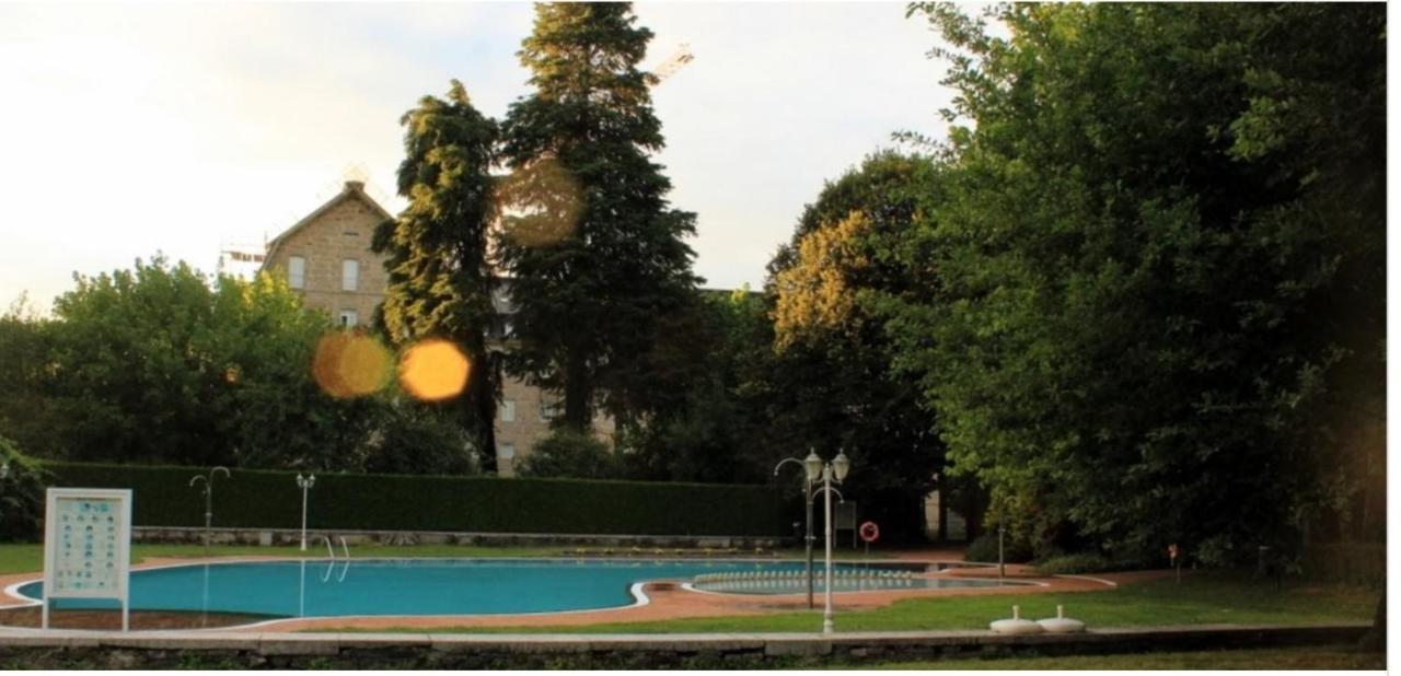 Edificio Historico Mondariz-Balneario, Tranquilidad, Ideal Para El Teletrabajo Buitenkant foto